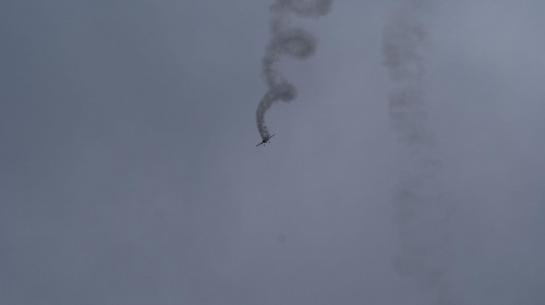 Najciekawsze zdjęcia z pikniku lotniczego w B-B. #samoloty #powietrze #akrobacje #SportyPowietrzn #Jurgis #dym #korkociąg