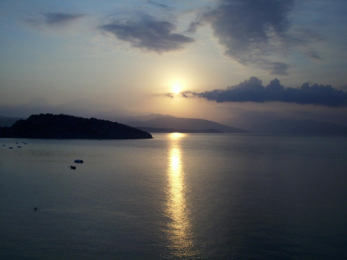 Grecki zachód słońca #Grecja #Hellada #podróże #wakacje #ZachódSłońca