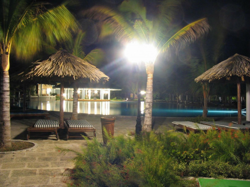 Noc nad basenem #cuba #SantaMaria