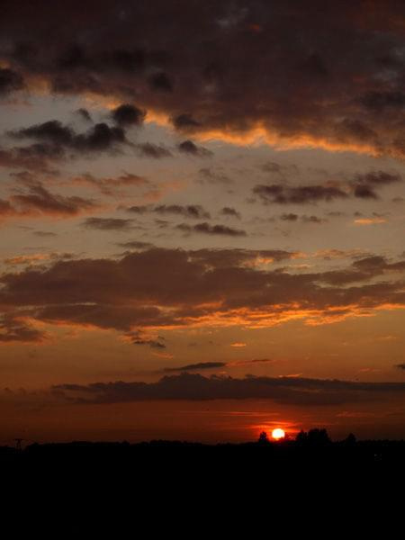 sunset3 #ZachódSłońceNieboChmury